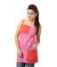 Sepia Hypnotic Red-Pink Cotton Tunic Top