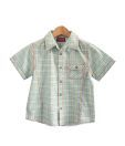 Beebay Blue & Brown Checkered Boys Shirt For Kids