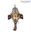 Dekor World Colourful Ganesha Face Showpiece