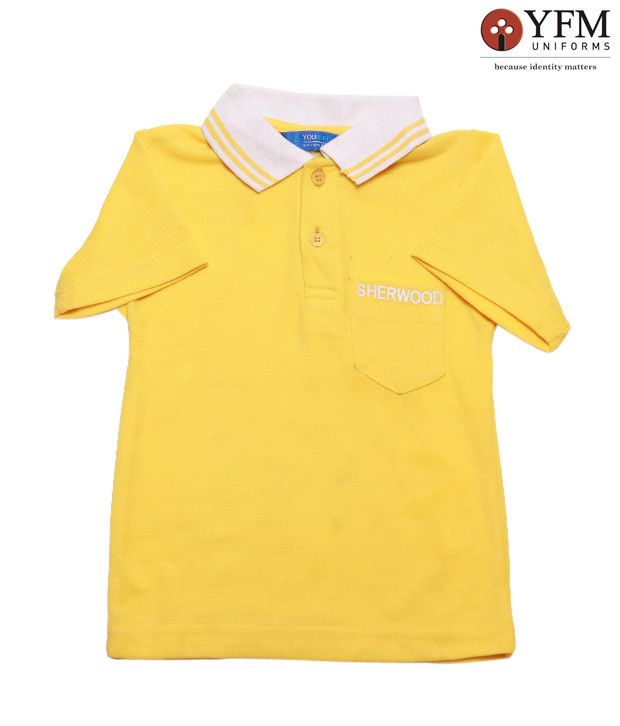 uniform yellow shirt
