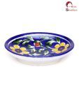 Home Sparkle Blue Floral Soap Dish