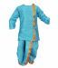 Kilkari Vibrant Blue Angrakha Dhoti For Kids