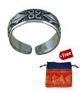 Indian Silver Delicate Silver Toe Rings With Free Jewellery Pouch