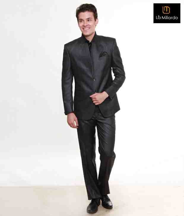 La Miliardo Serene Black Suit