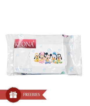 Keona Kidz Cute Blue Baby Blanket & Teddy Set