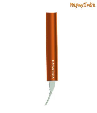 MapmyIndia - Portable Mobile Charger - Orange