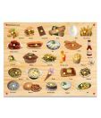 Kinder Creative Alphabet Food With Knobs & Pictures