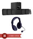 Philips Dsp30 5.1 Speaker With Usb With Verve Hs100 Headphone