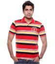 Tiger of Goa Red Polo T Shirt