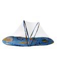 Mozo Baby Bed With Mosquito Net Blue