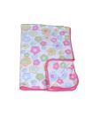Offspring Baby Blanket Garden Prints- Pink