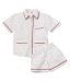 ShopperTree White Polka Boys Nightsuit For Kids