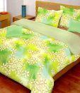 Bombay Dyeing-La Rosa 100% Cotton Bed Sheet with 2 Pillow Covers