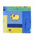 Advance Baby Animal Print Cotton Blanket - Blue