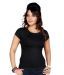 Clifton Black Cotton T-Shirt