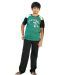 SDL by SweetDreams Green $ Black Boys Nightwear For Kids