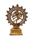 Golmaalshop Brass Natraj Showpiece