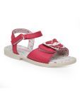 Kittens Red Butterfly Applique Flat Sandals