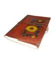 Welpro Leather Diary With Painted Flower