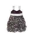 Herberto Black Printed Dress For Kids