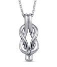 Sanskruti Platinum Finish Designer Diamond Pendant