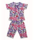 Jazzup Pink & Purple Night Suit For Kids