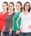 Fort Collins Green-Brown-Cream-Red Tees Pack Of 4