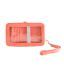 Coal Peach Transparent Mobile Pouch