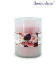 Illuminations Pink Glass Candle
