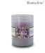 Illuminations Mauve Glass Candle