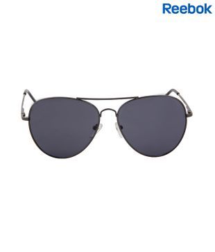 Reebok Dapper Black Aviator Sunglasses