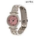 Star Pink Roman Dial Watch