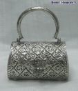 Bharat Handicrafts Metallic Hand Purse Hp1 - 01