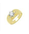 Johareez Sterling Excluisve Black Ring Ring For Men