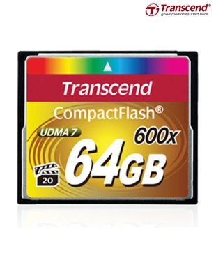 Transcend CF 64GB 600x Memory Card