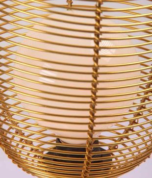 Script n Gifts Trendy Golden Table Lamp