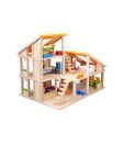 Frank Chalet Dollhouse With Furniture