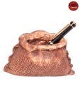Earth Pouch Shaped Pen Stand