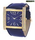 Joan Rivers Dark Blue Shining Watch