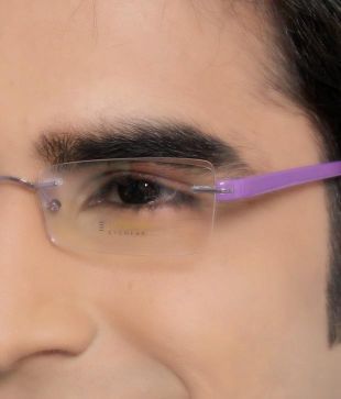 Ultra Light Purple Optical Frame