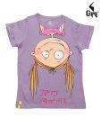 Zivene Cute Purple You Cant T- Shirt For Kids
