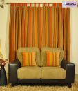 ARIANA Kiwi Rust  Door Curtains