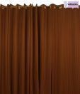ARIANA Venus Brown Window Curtains