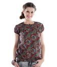 Rajrang Brown Printed Top