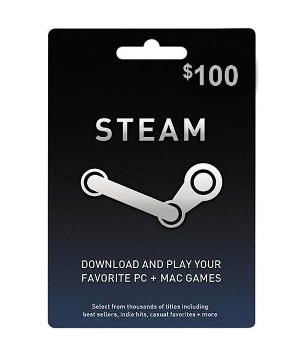 Buy Steam Wallet Credit $100 Voucher Online at Best Price in India - Snapdeal