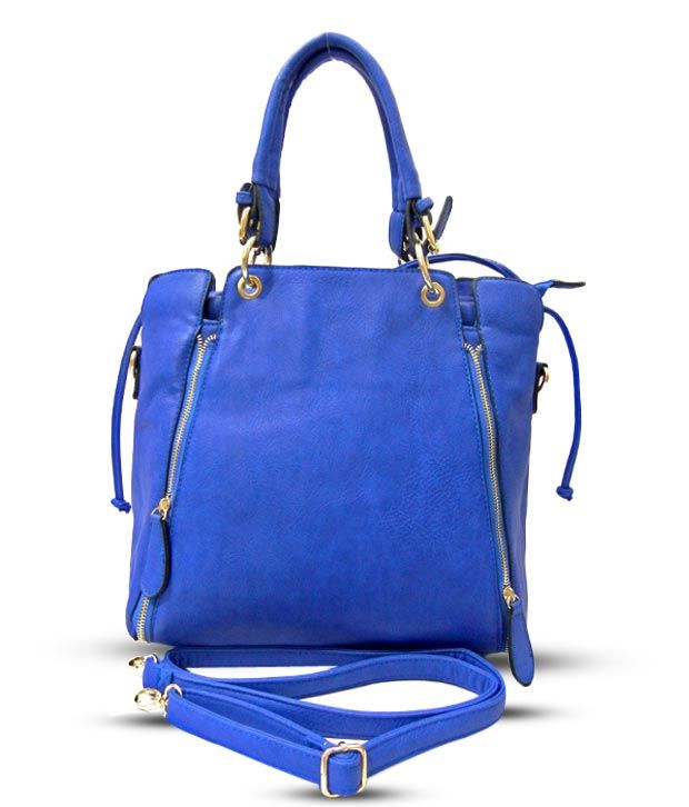 ladies royal blue handbags