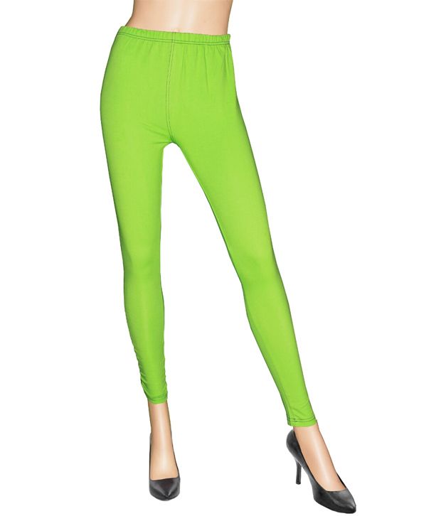 green jeggings womens