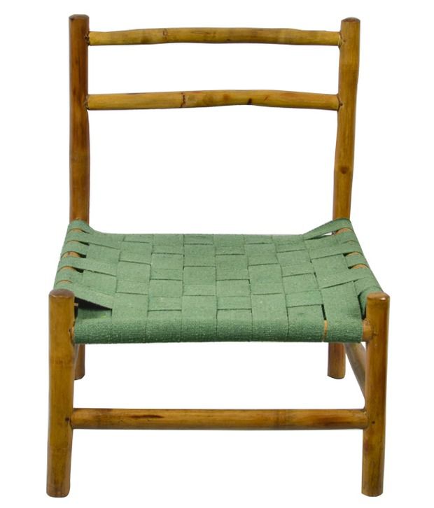 ExclusiveLaneBamboo Low Rise Chair Green: Buy Online at Best Price in