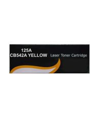 Fine Print 125A / CB542A Yellow Laser Toner Compatible For HP 1013/1210/CP1213/1214/1215/1217/1312/1510/1514/1515/1518/1518n/1518ni