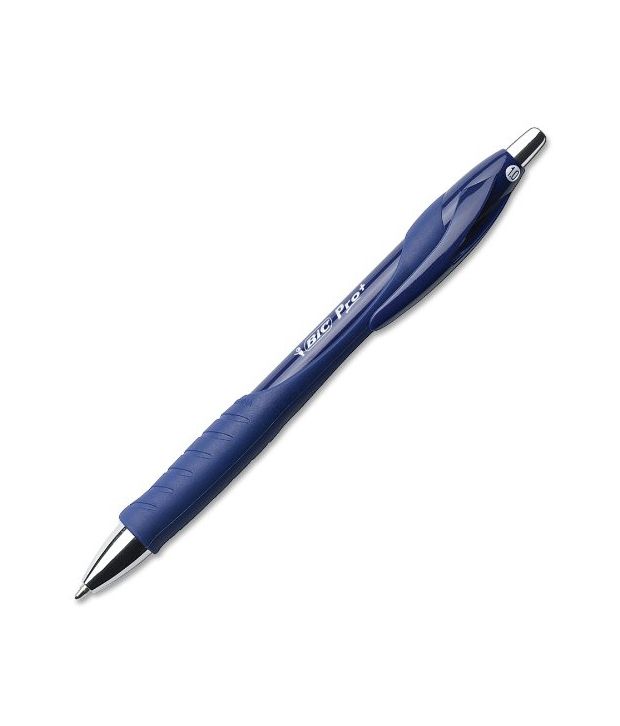BIC Retractable Ballpoint Pen, Blue Ink, Medium, Dozen Buy Online at
